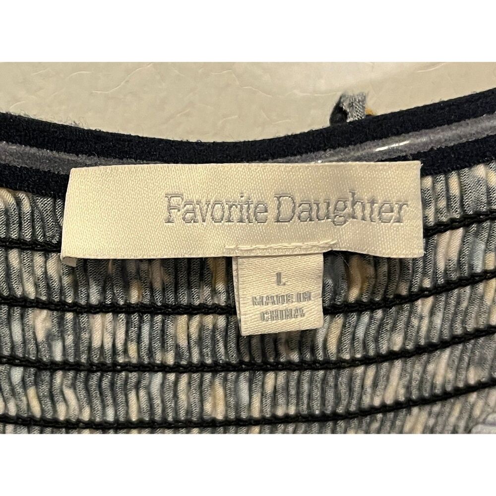 Favorite Daughter Blue and White Maxi Dress - Picture 4 of 11